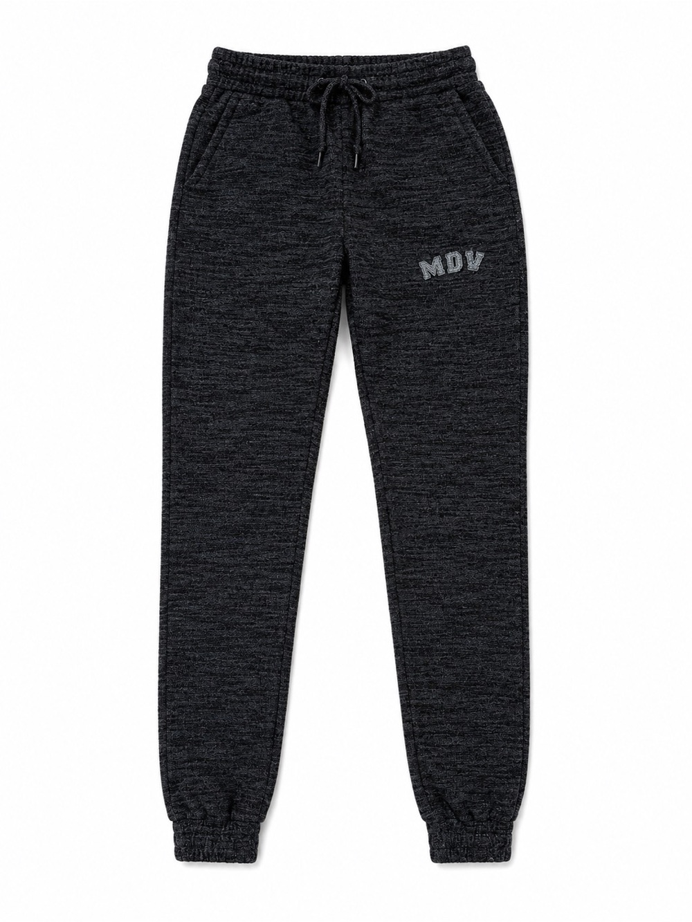 Manière De Voir Charcoal Knit Jogger Sweatpants